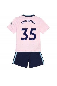 Arsenal Oleksandr Zinchenko #35 Babyklær Tredje Fotballdrakt til barn 2022-23 Korte ermer (+ Korte bukser)
